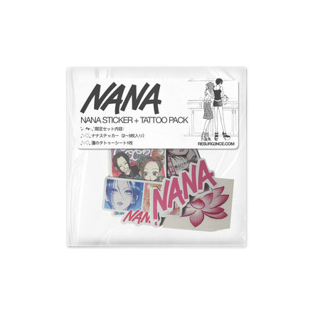 NANA Sticker + Tattoo Pack (not sold separately)