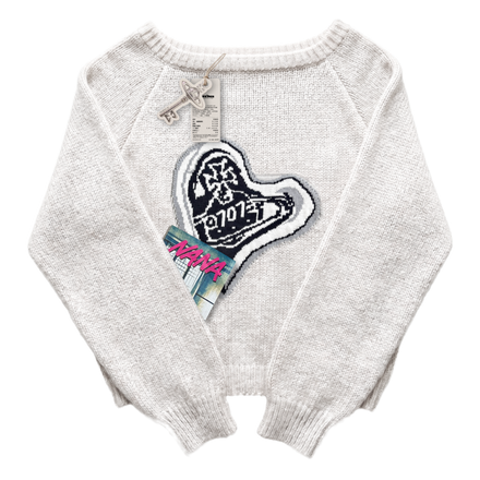 707 FLAME KNIT SWEATER